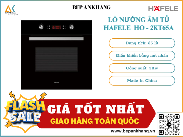 LÒ NƯỚNG ÂM TỦ HAFELE  HO - 2KT65A  538.61.441